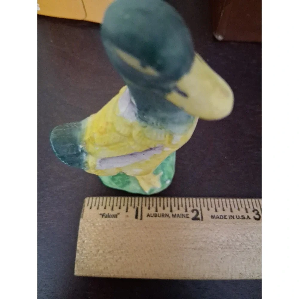 Vintage Ceramic Duck Novelty Animal Salt & Pepper Shakers Set, 2 Pieces. Japan